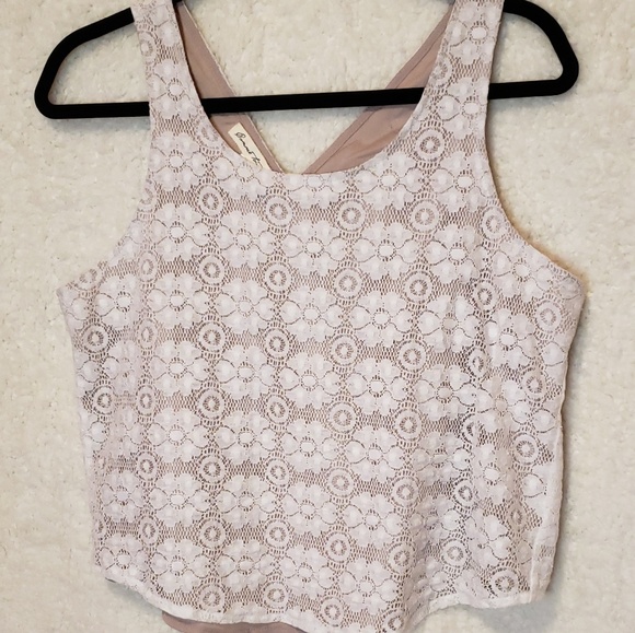 Comme Toi | Lace Bow Tank Top large - Picture 1 of 6